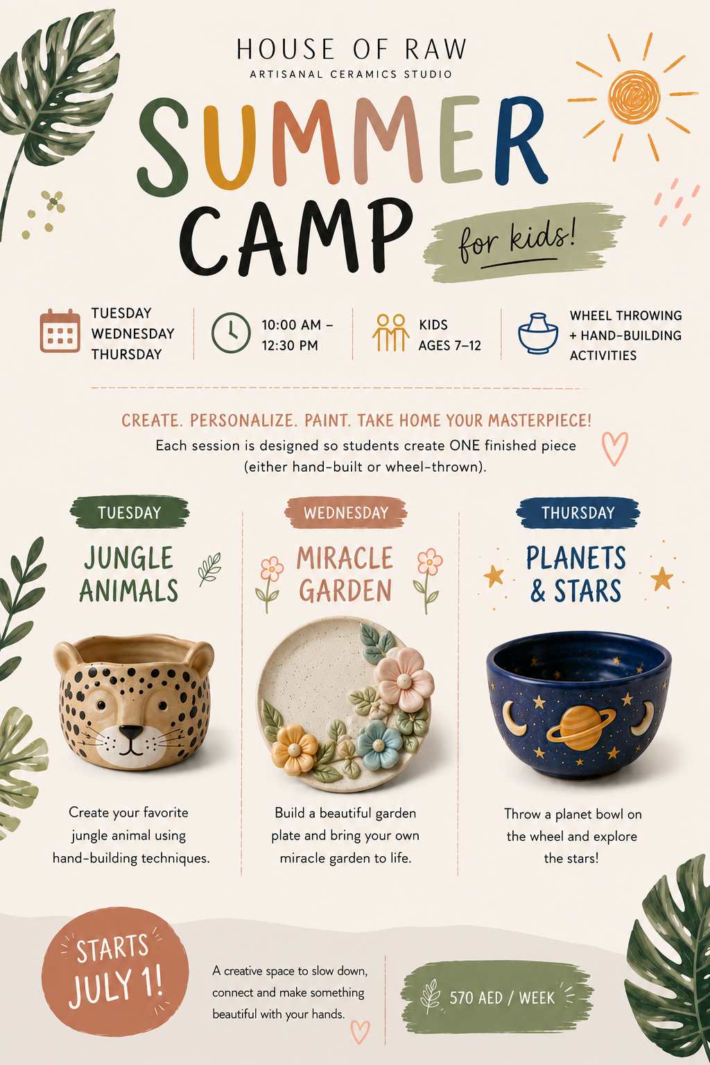 Kid's summer camp