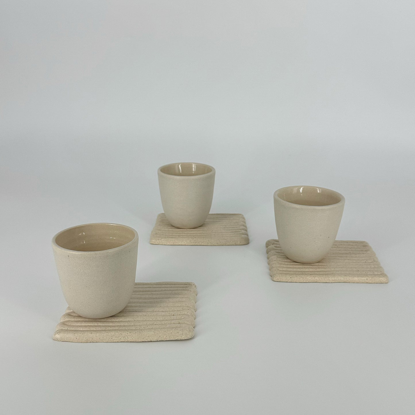 Coiled Duo Cup and Coaster