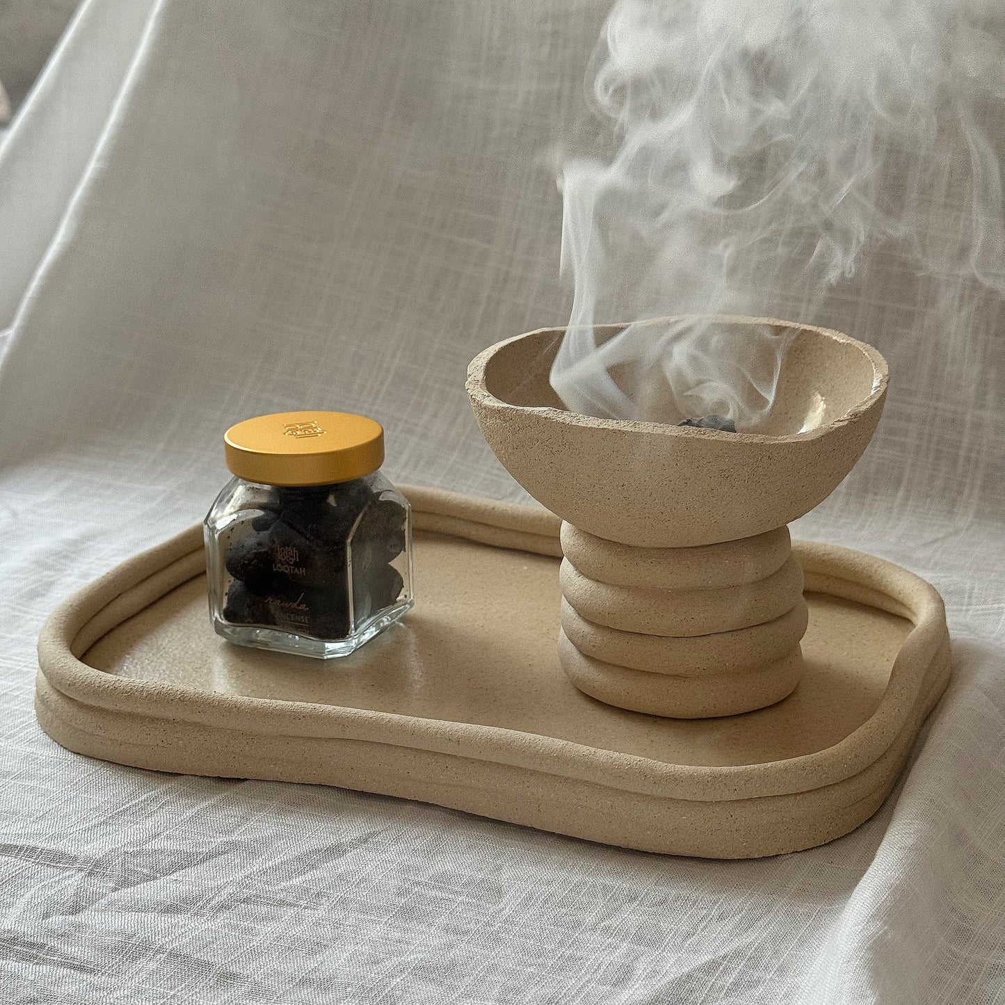 Coiled Serving Tray