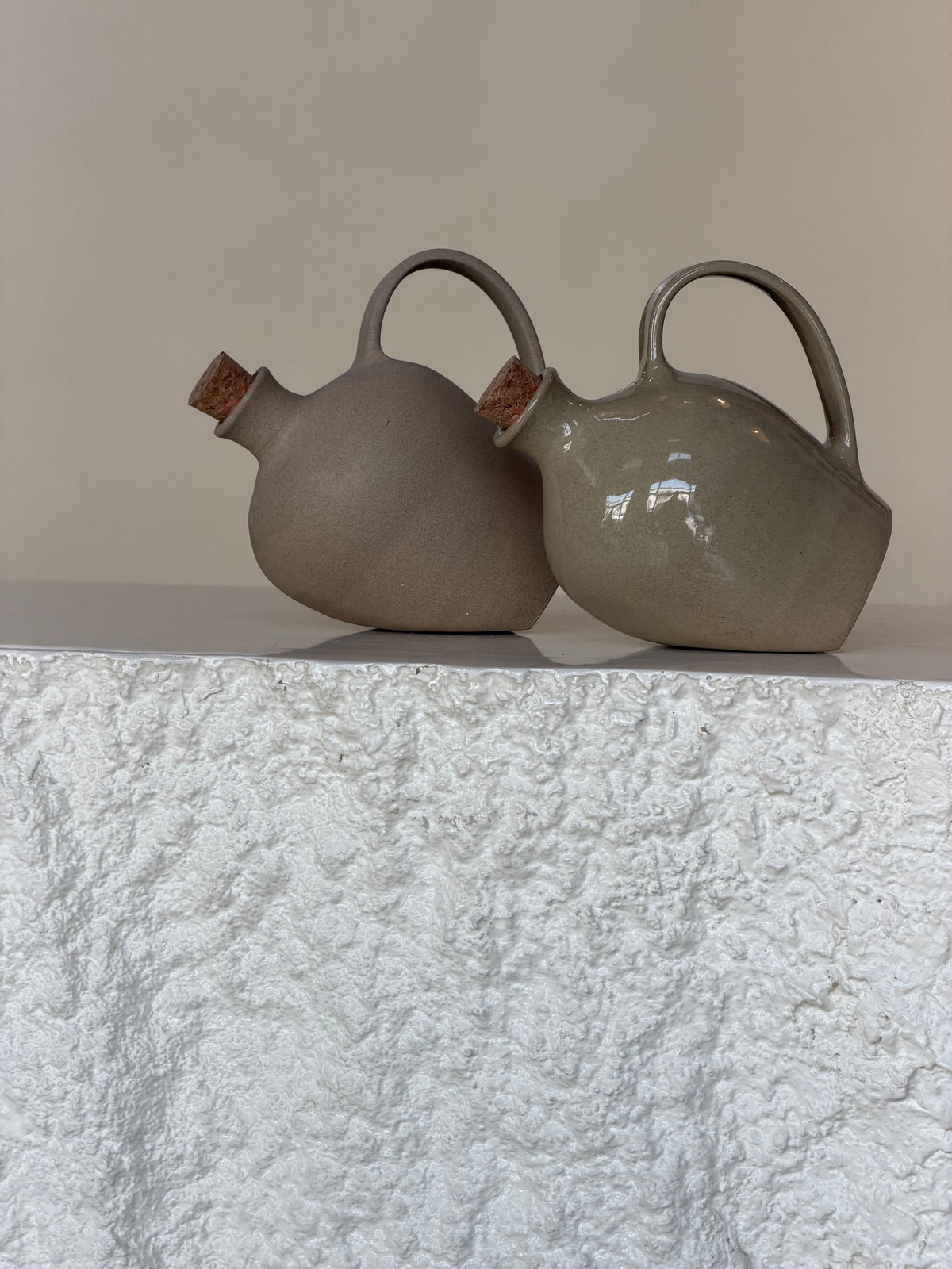 Tipped Oil Bottles
