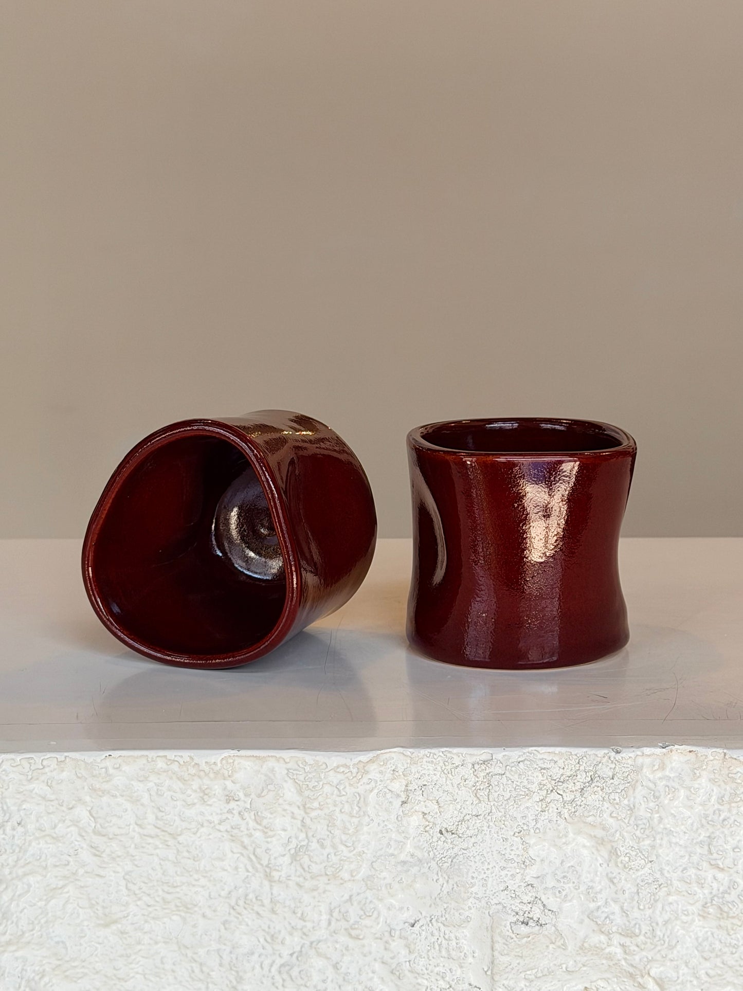 Burgundy Ember Cups