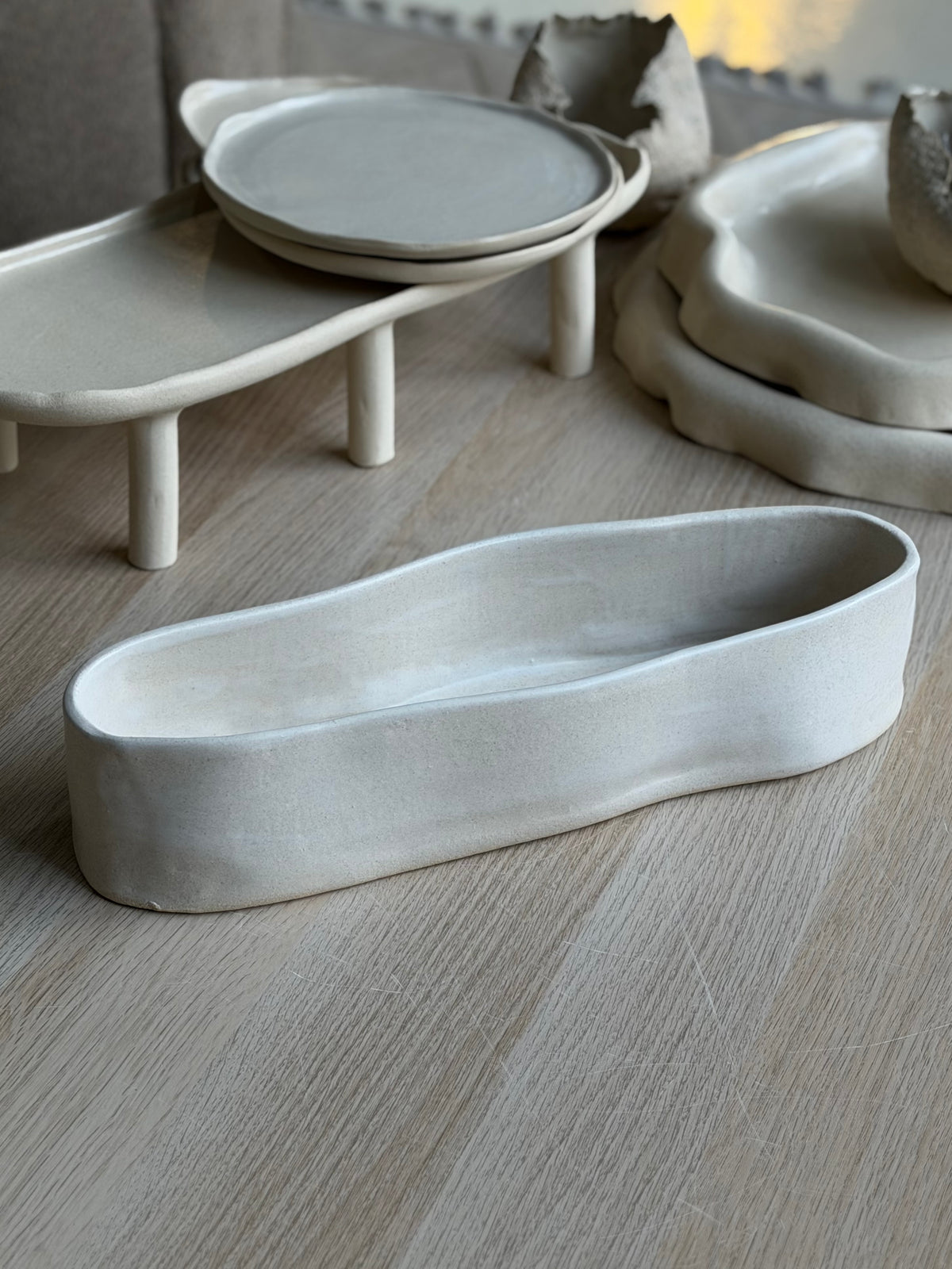 Oval Service Bowl