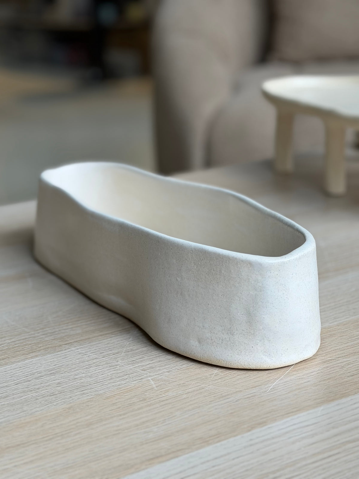 Oval Service Bowl
