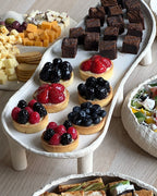 handmade ceramic serving tray